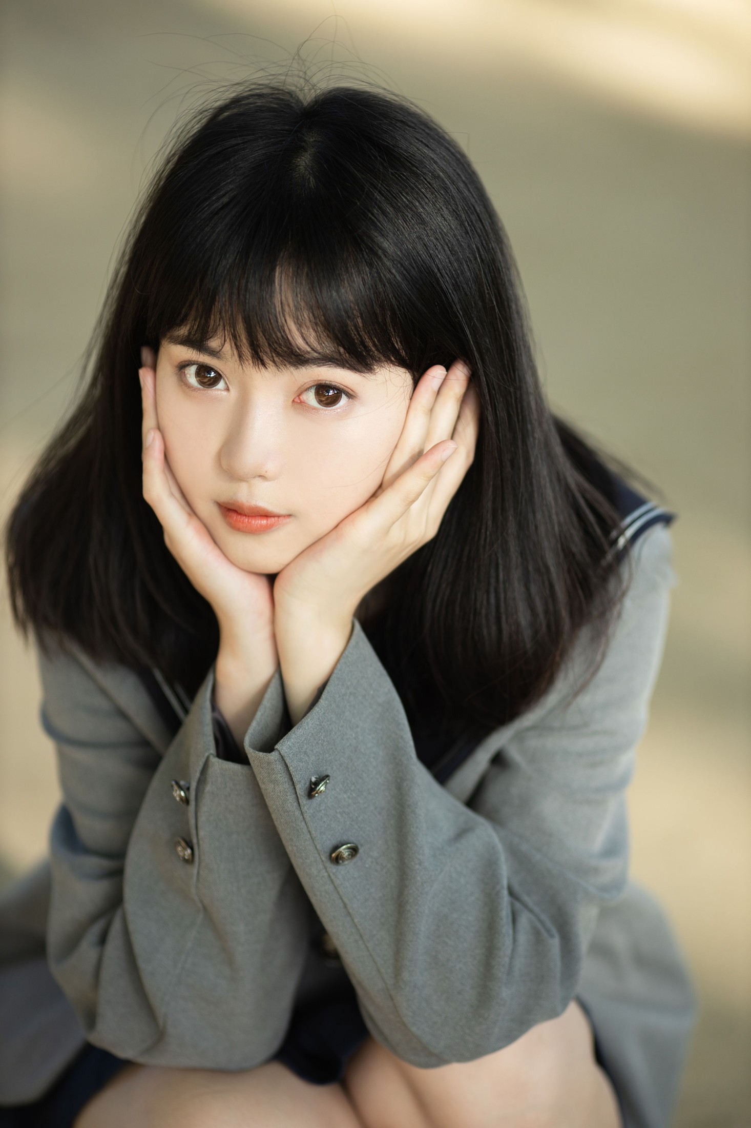 小薇人儿 – 《午后公园》[27P]-图云谷