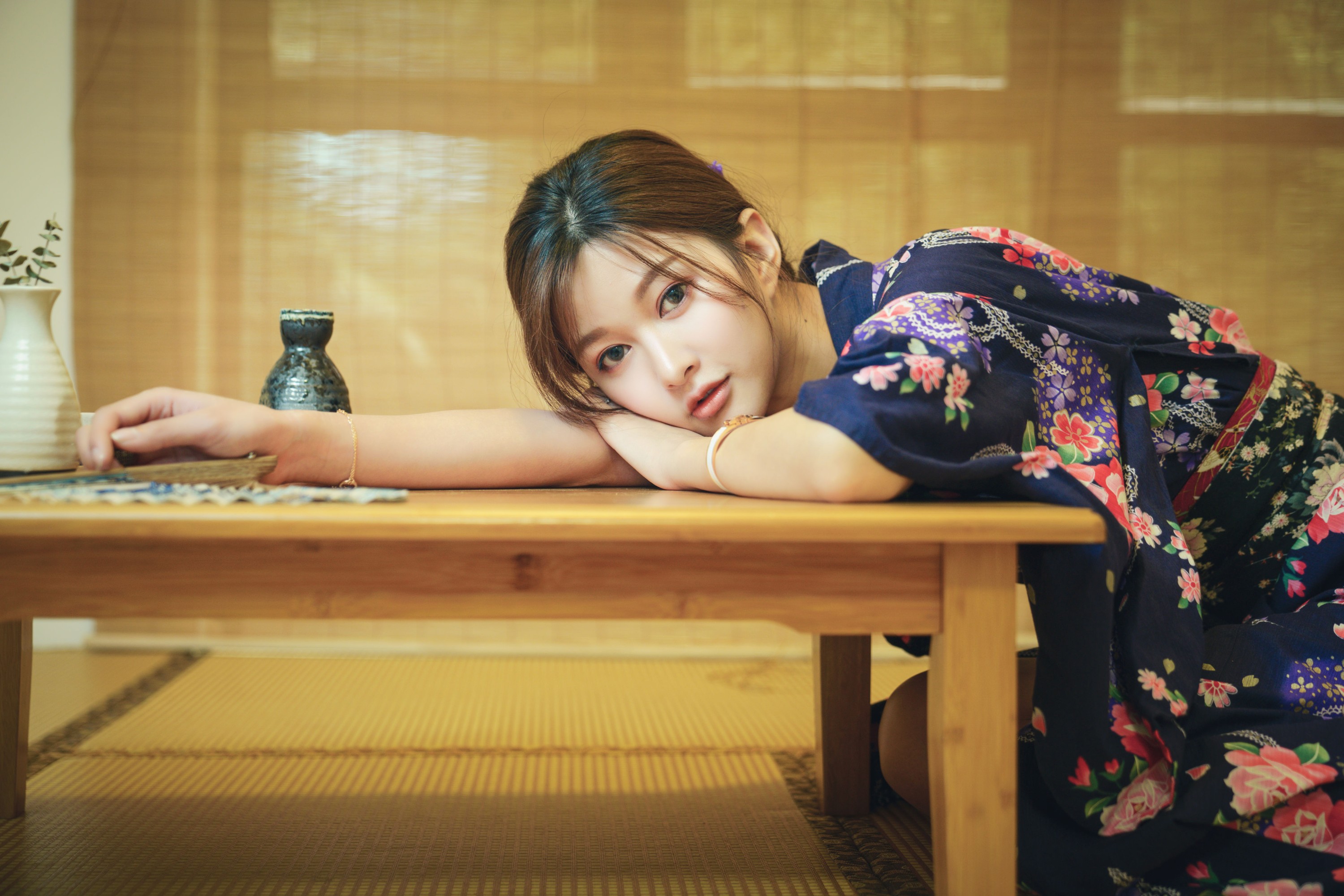 吕陈 – 《夏日和服日式私房》[40P]-图云谷
