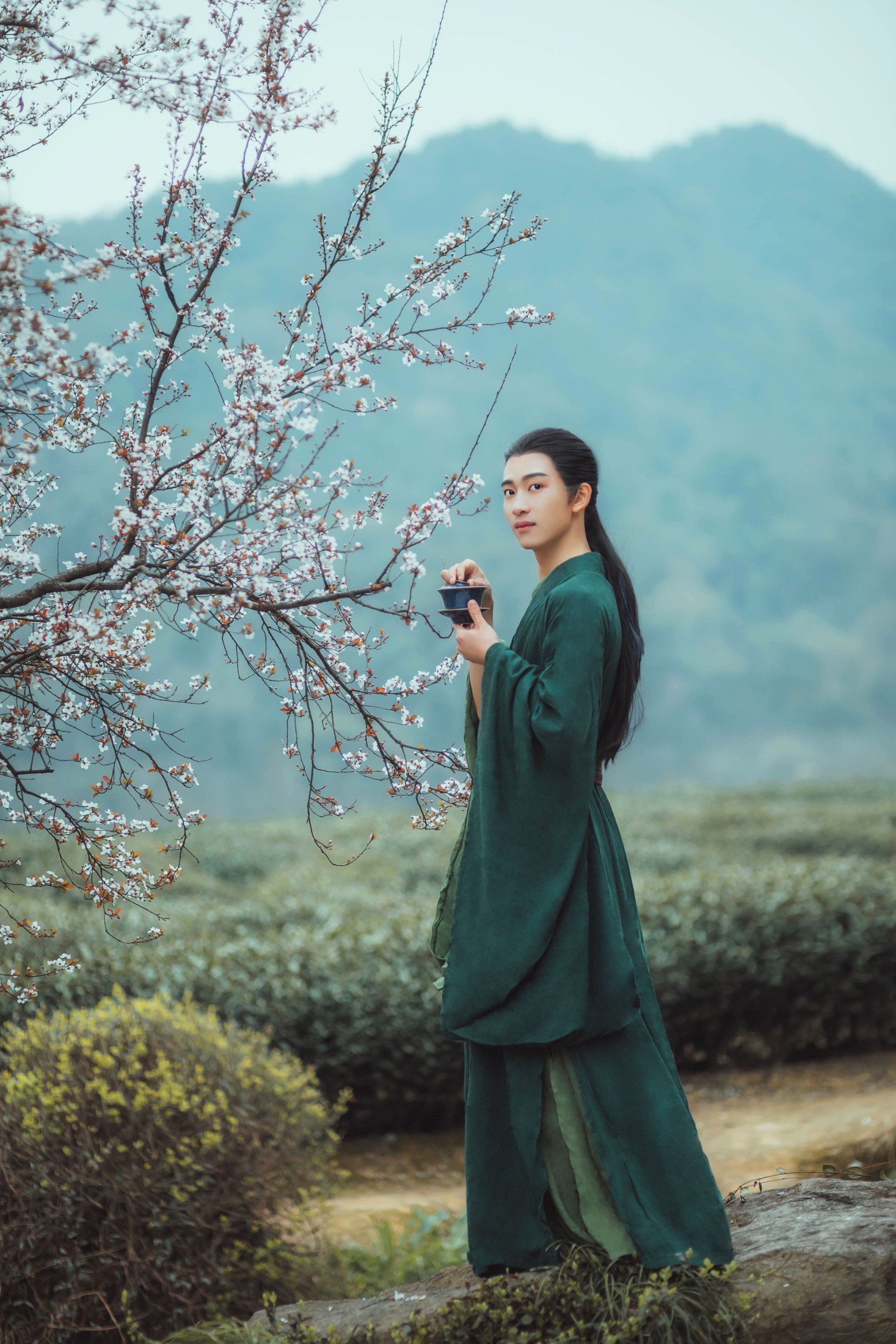 是敬賢呀 – 《山泉煎茶》[20P]-图云谷