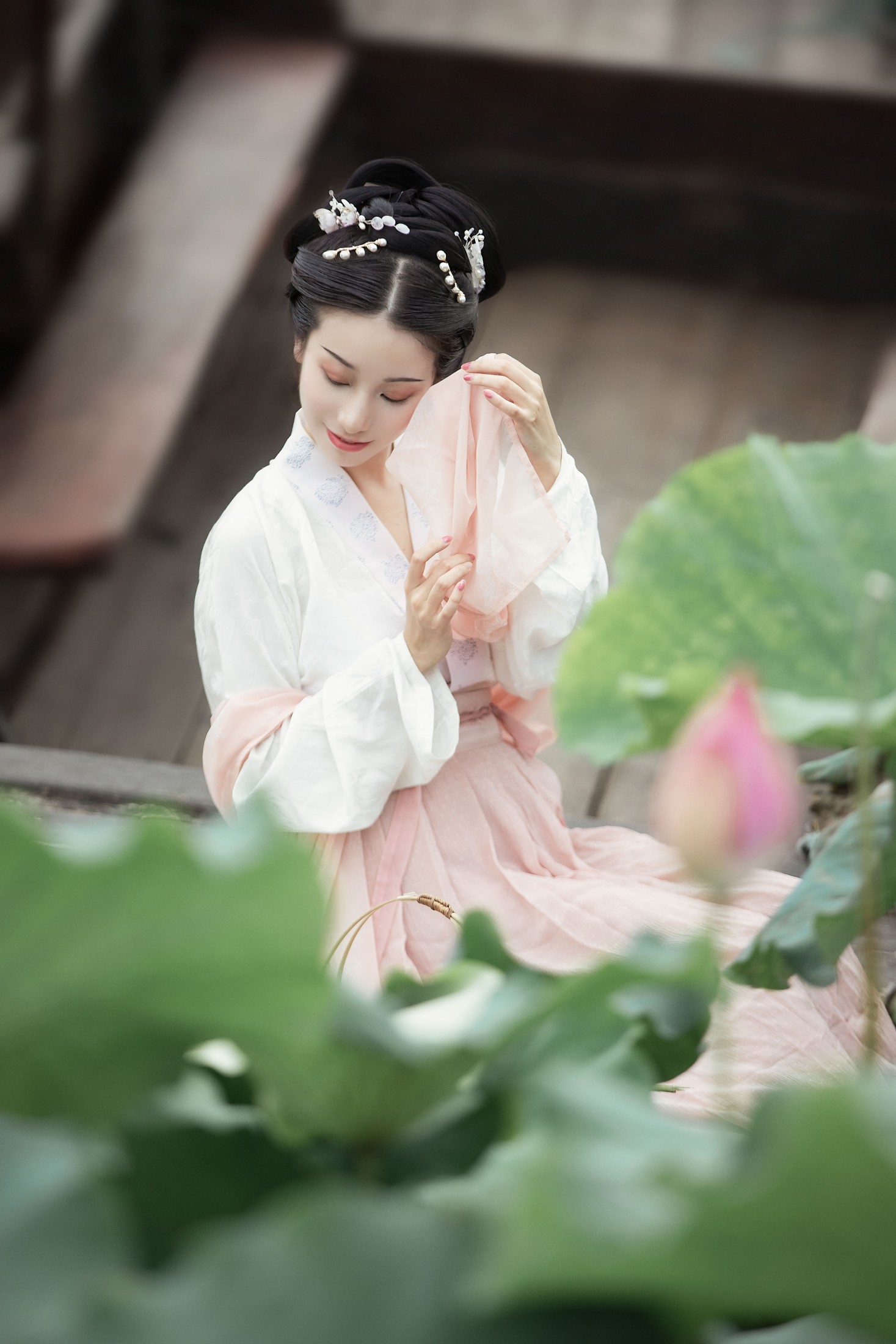 小清菡呀  – 《采荷》[20P]-图云谷