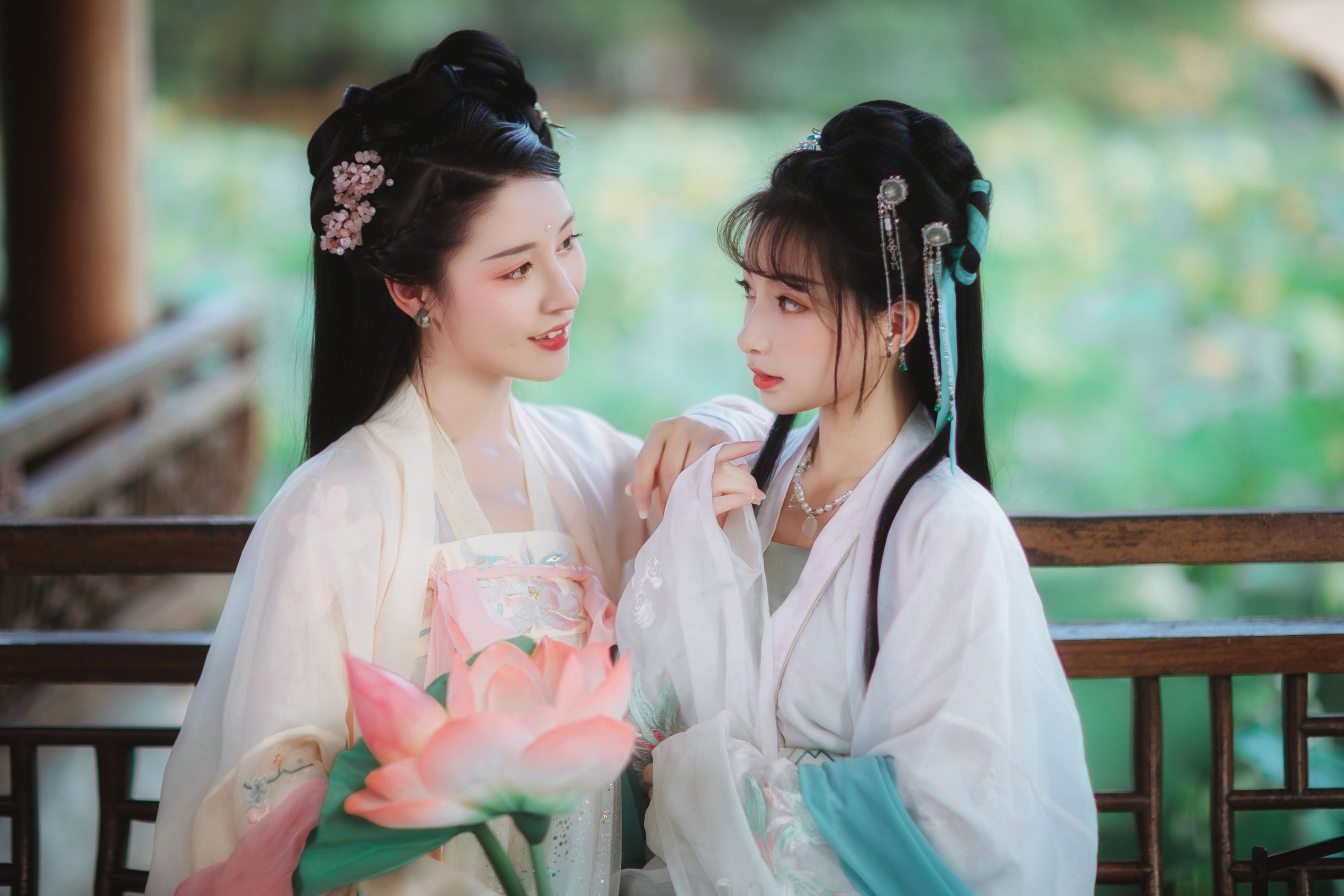 葵花花花儿 猪系少女日 – 《荷》[21P]-图云谷