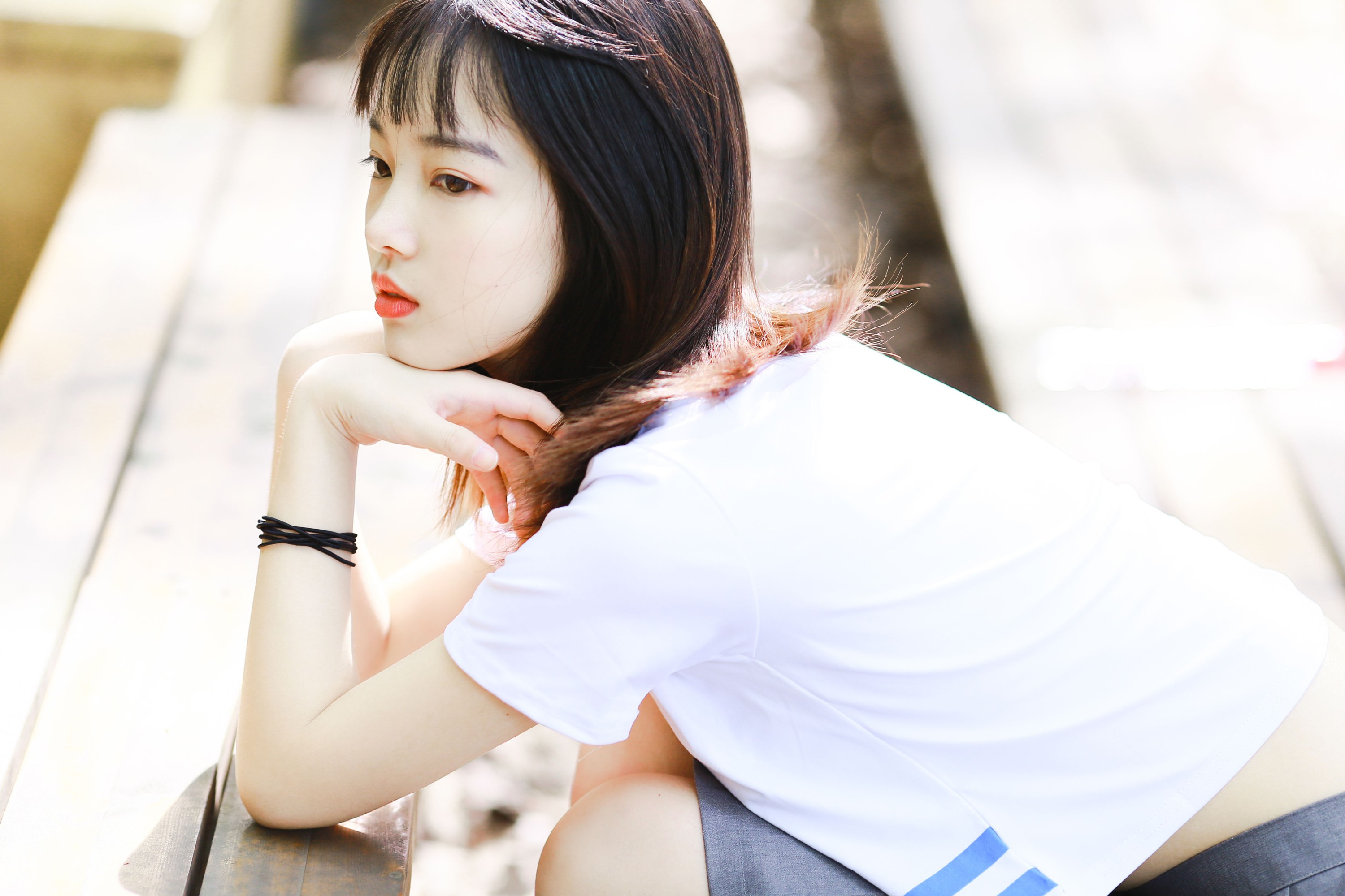 一鸭咿呀哟 – 《阳光下的运动女孩》[36P]-图云谷